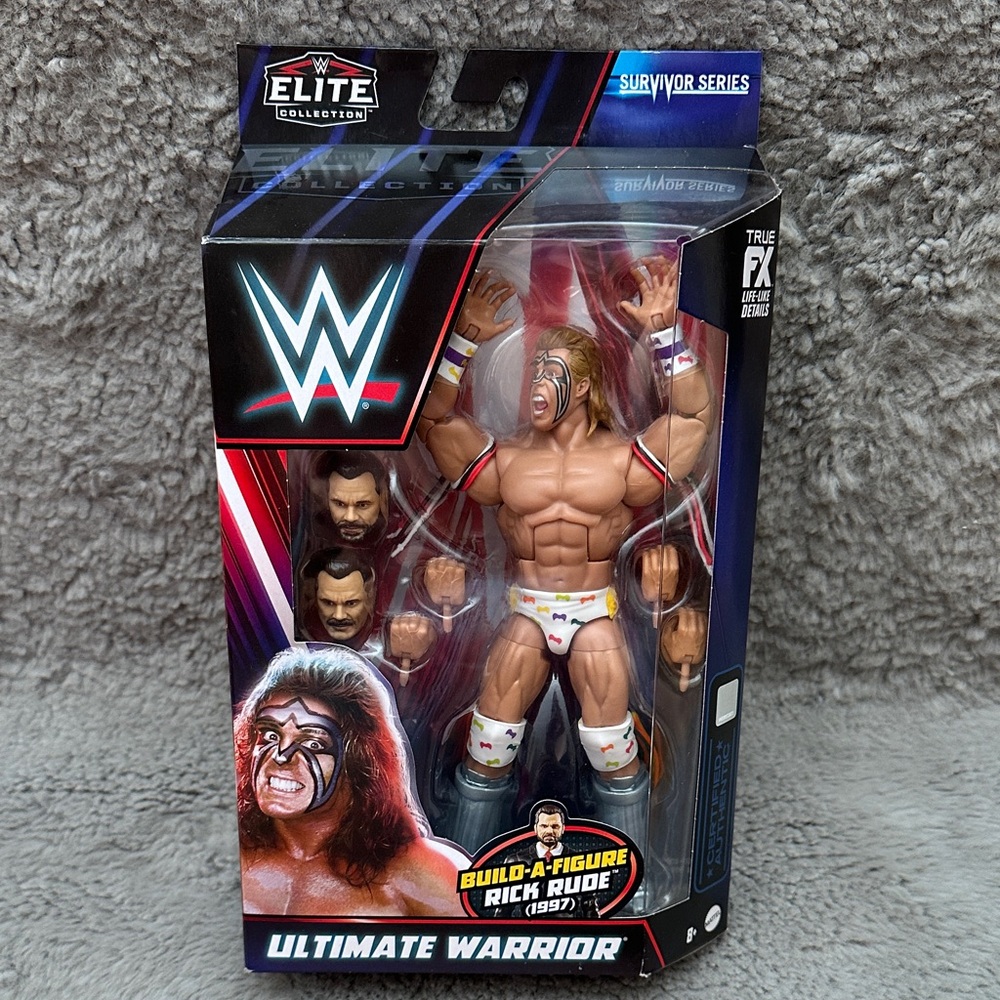 WWE Elite Collection Ultimate Warrior Survivor Series Action Figure